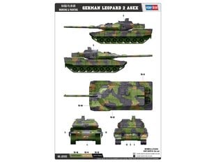 Сборная пластиковая модель Hobbyboss - German Leopard 2A6EX, 1/35, 82403 цена и информация | Конструкторы и кубики | pigu.lt