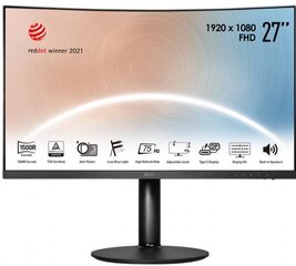 MSI Modern MD271CP, 27" kaina ir informacija | Monitoriai | pigu.lt