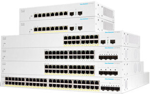 Cisco CBS220-24FP-4X-EU kaina ir informacija | Komutatoriai (Switch) | pigu.lt