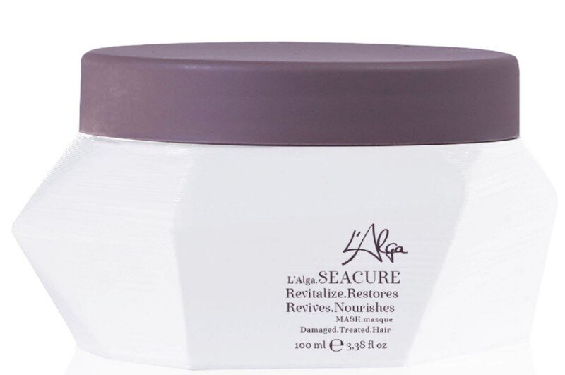 Atstatomoji kaukė plaukams L'Alga Seacure Masque, 100 ml цена и информация | Priemonės plaukų stiprinimui | pigu.lt