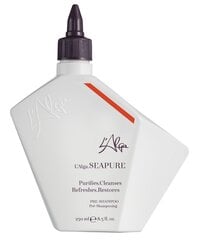 Valomasis šampūnas plaukams ir galvos odai L'Alga Seapure Pre-Shampoo, 250 ml цена и информация | Шампуни | pigu.lt