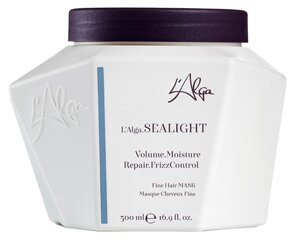 Apimties suteikianti kaukė plaukams L'Alga Sealight Mask, 500 ml цена и информация | Средства для укрепления волос | pigu.lt