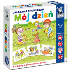 Edukacinė dėlionė - Mano diena kaina ir informacija | Dėlionės (puzzle) | pigu.lt