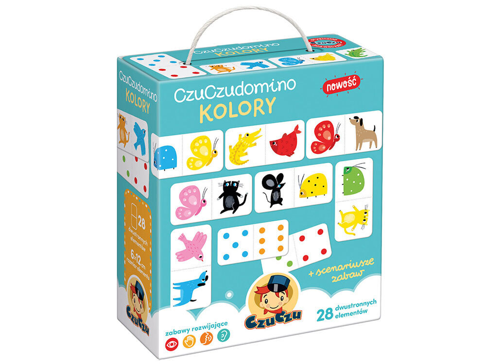 Edukacinis domino žaidimas - CzuCzu Domino Classic kaina ir informacija | Stalo žaidimai, galvosūkiai | pigu.lt