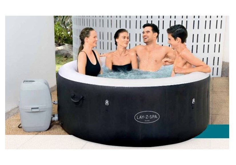 Sūkurinė vonia Bestway Lay-Z-Spa Miami, 180x66 cm, su filtru kaina ir informacija | Baseinai | pigu.lt