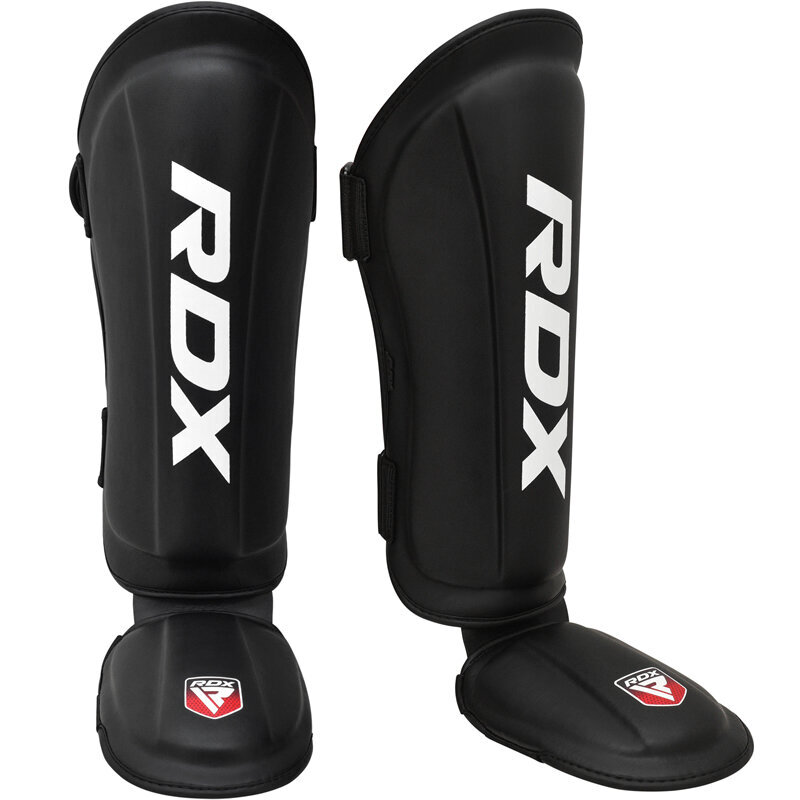 Blauzdų ir kojų apsauga RDX T1, juoda kaina ir informacija | Apsaugos | pigu.lt