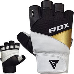 Treniruočių pirštinės RDX, juodos цена и информация | Тренировочные перчатки | pigu.lt