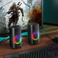 WK Design D33 Gaming Series, Wired / Wireless Modles Black цена и информация | Аудиоколонки | pigu.lt