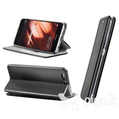 Чехол Elegance Book для Samsung Galaxy A73 5G, черный цена и информация | Чехлы для телефонов | pigu.lt