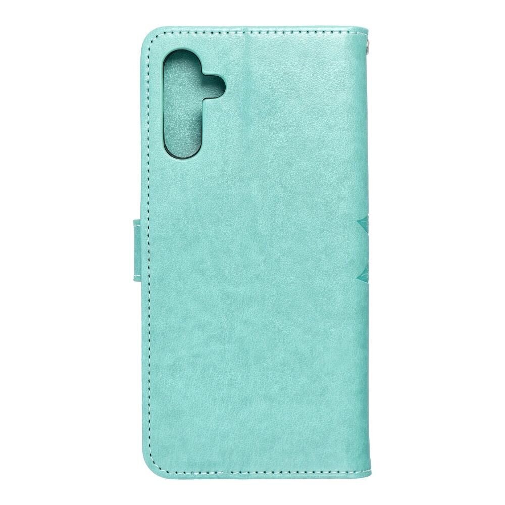 Dėklas Forcell MEZZO Book skirtas Samsung Galaxy A13 5G / A04s, žalia цена и информация | Telefono dėklai | pigu.lt