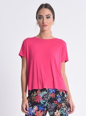 Molly Bracken футболка женская, цвет фуксии цена и информация | Женские футболки | pigu.lt