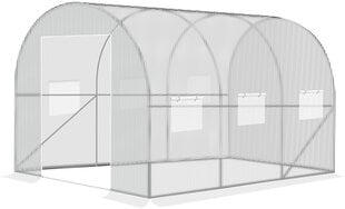 Arkinis šiltnamis Saska Garden, 300 x 200 x 200 cm, baltas kaina ir informacija | Šiltnamiai | pigu.lt