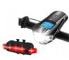 Daugiafunkcinis dviračio Led žibintas su 2000 mAh baterija kaina ir informacija | Žibintai ir atšvaitai dviračiams | pigu.lt