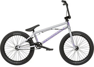 Wethepeople Versus 20" 2021 BMX Freestyle dviratis, Hologram Silver kaina ir informacija | Dviračiai | pigu.lt