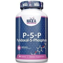 Maisto papildas Haya Labs P-5-P (piridoksalio-5-fosfato monohidratas) 90 tabl. kaina ir informacija | Vitaminai | pigu.lt