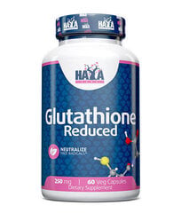 Пищевая добавка Haya Labs Glutathione Reduced (глутатион) 60 капсул цена и информация | Haya Labs Защитные, дезинфицирующие средства, медицинские товары | pigu.lt