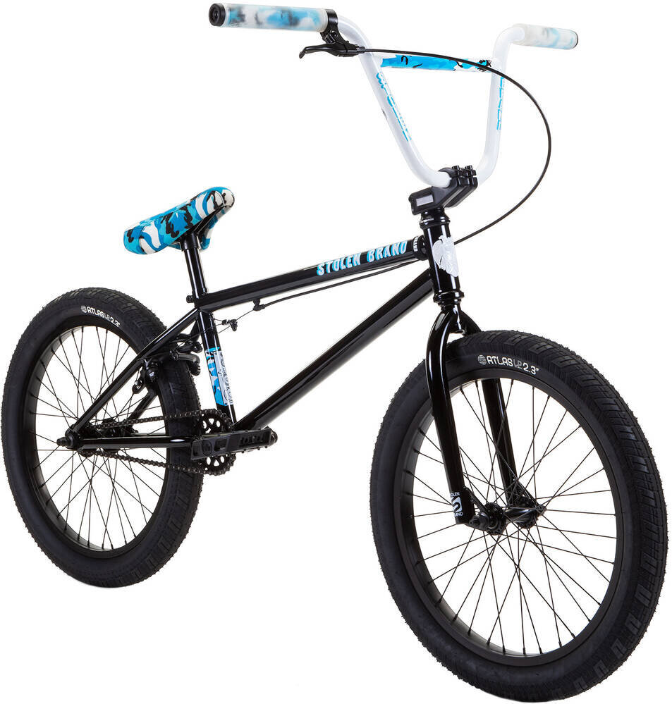 Stolen Stereo 20'' 2022 BMX Freestyle dviratis, Black/Blue Camo kaina ir informacija | Dviračiai | pigu.lt