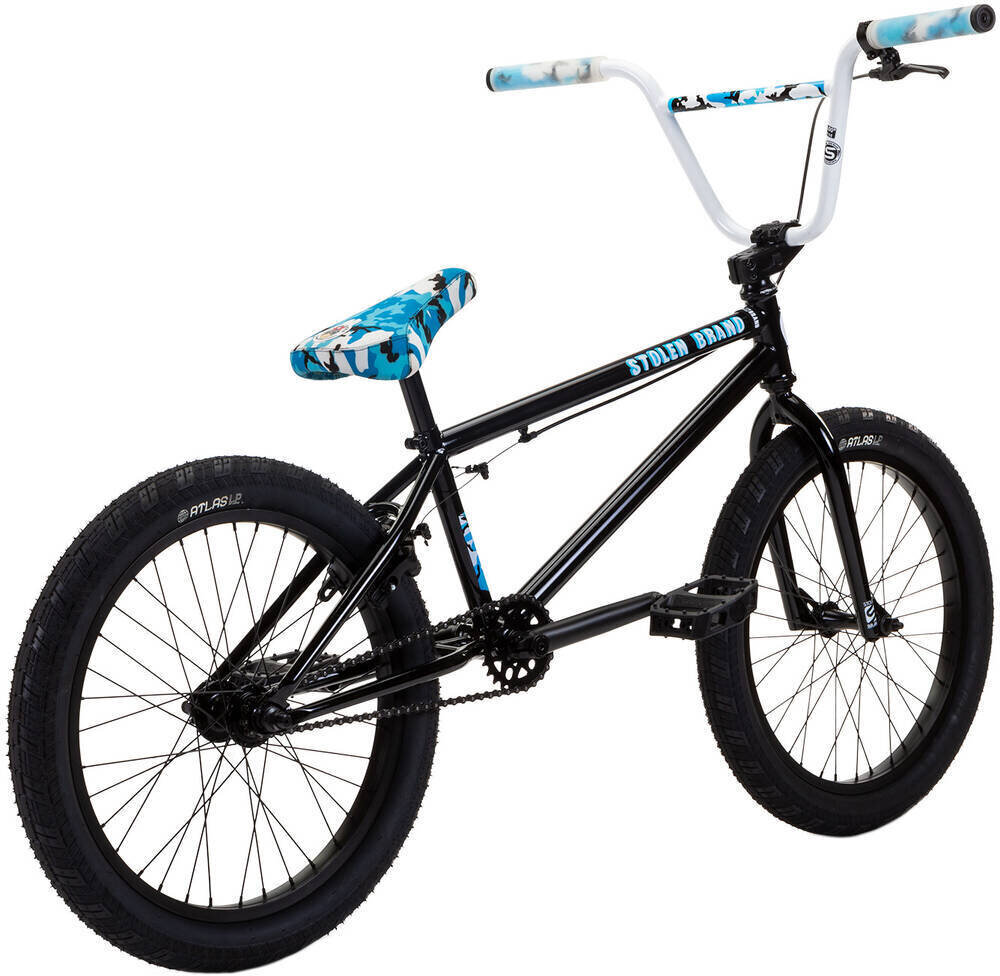 Stolen Stereo 20'' 2022 BMX Freestyle dviratis, Black/Blue Camo kaina ir informacija | Dviračiai | pigu.lt