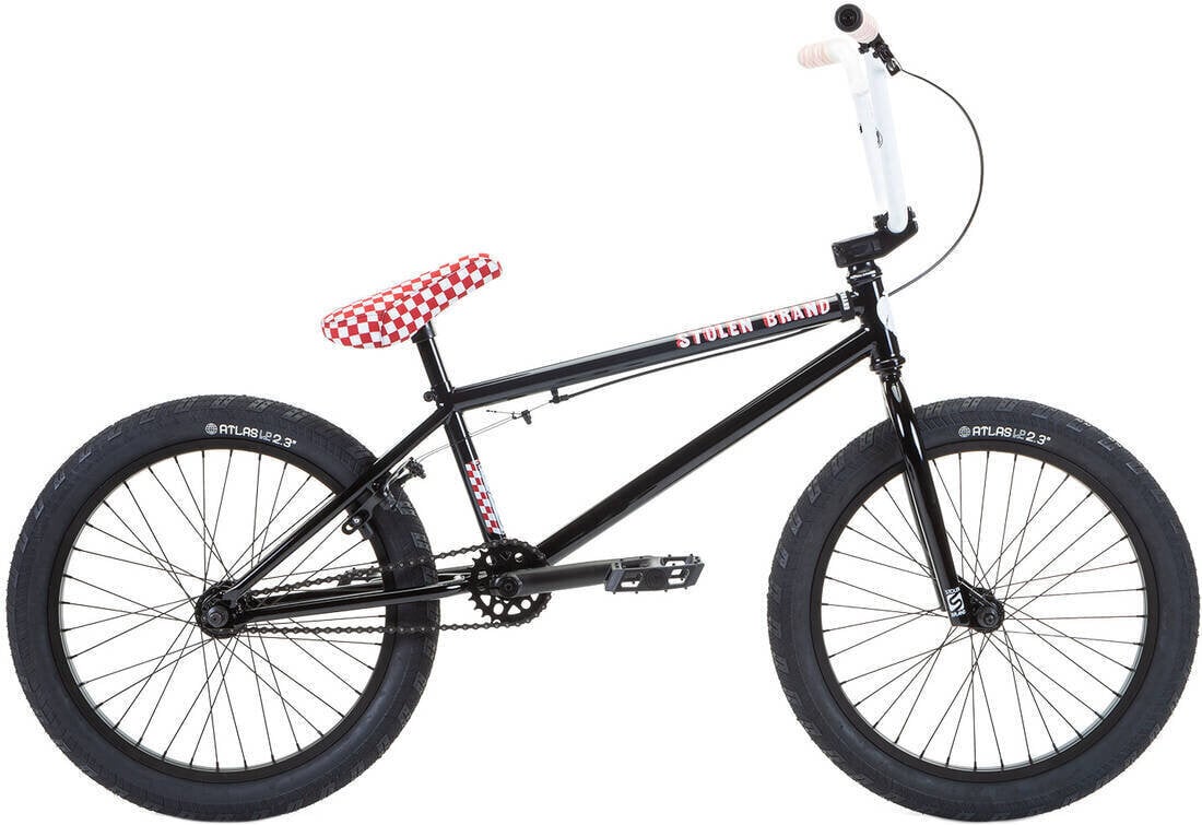 Stolen Stereo 20'' 2022 BMX Freestyle dviratis, Black/Red Fast Times цена и информация | Dviračiai | pigu.lt