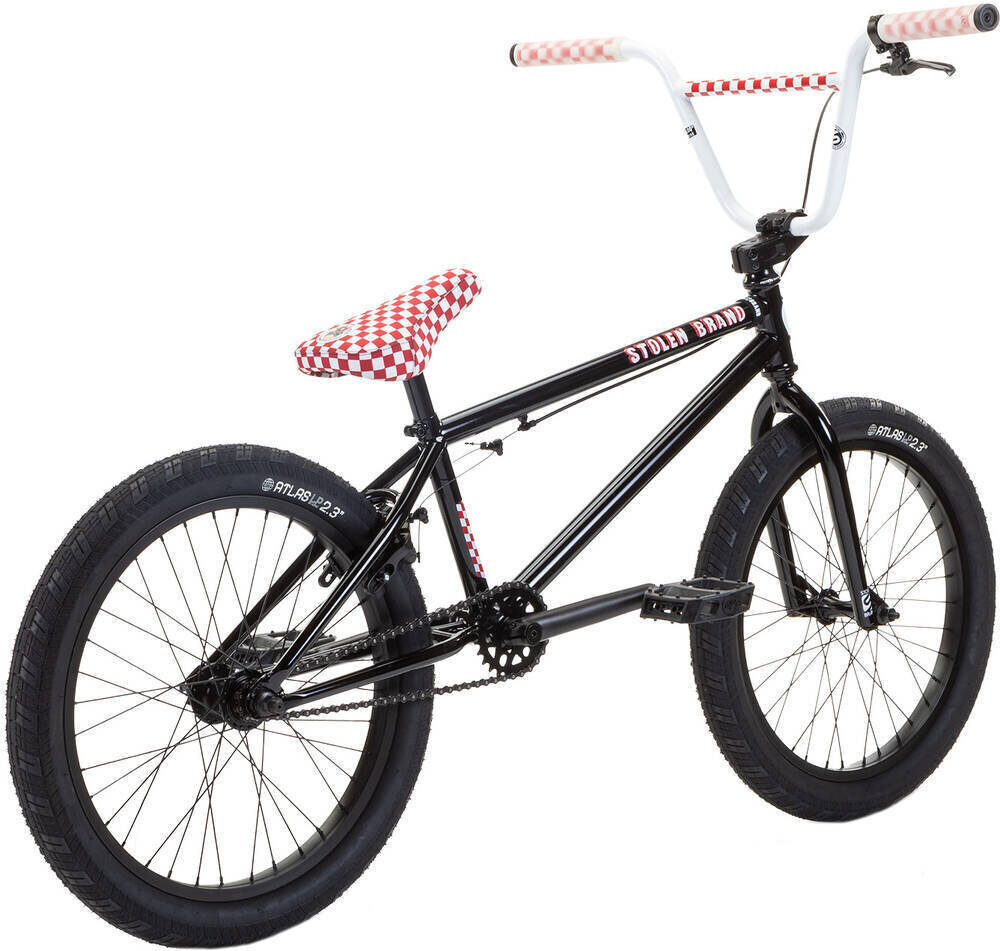 Stolen Stereo 20'' 2022 BMX Freestyle dviratis, Black/Red Fast Times kaina ir informacija | Dviračiai | pigu.lt