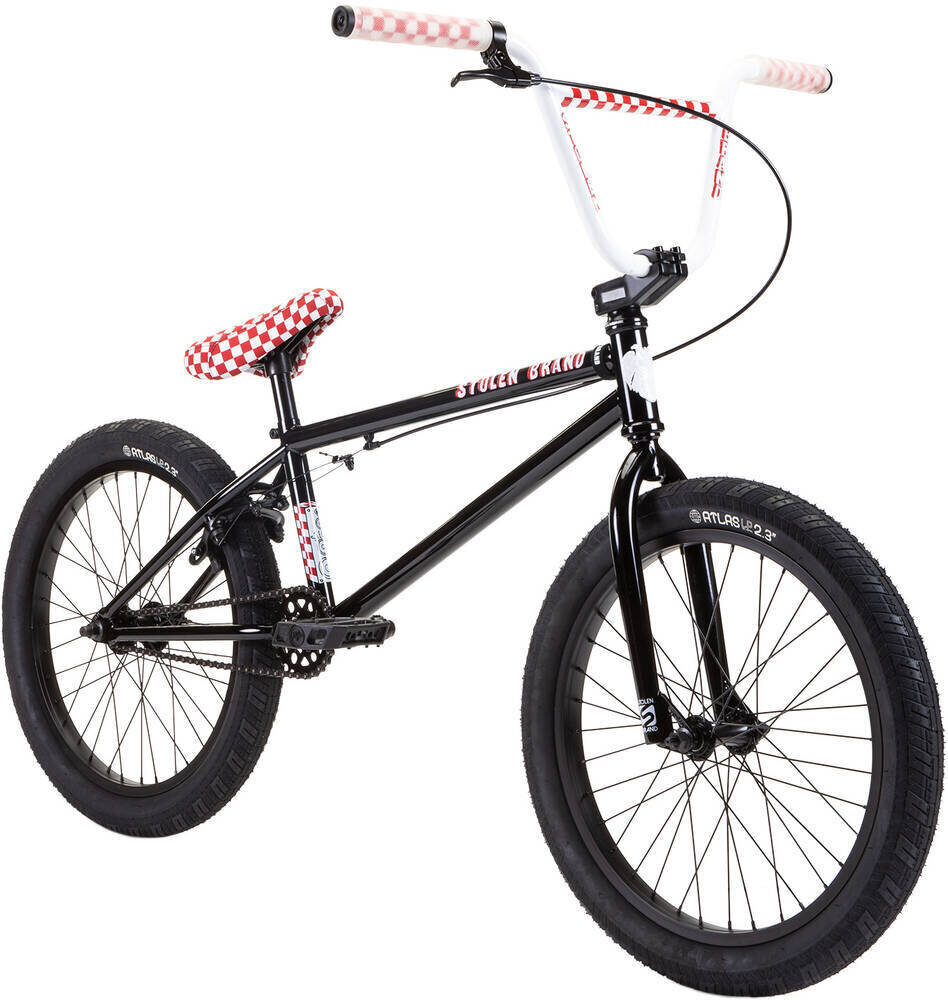 Stolen Stereo 20'' 2022 BMX Freestyle dviratis, Black/Red Fast Times цена и информация | Dviračiai | pigu.lt