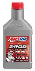 Alyva AMSOIL SAE 20W-50 Z-ROD™ Synthetic Motor Oil 0.946ml (ZRFQT) kaina ir informacija | Variklinės alyvos | pigu.lt