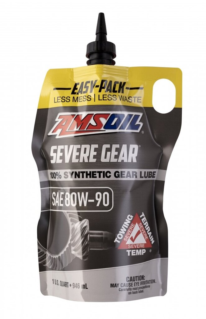 Alyva AMSOIL SAE 80W-90 Synthetic Gear Lube 0.946ml (AGLPK) kaina ir informacija | Variklinės alyvos | pigu.lt