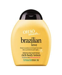 Drėkinančiu kūno losjonu Treaclemoon Brazilian Love Body Lotion 250ml цена и информация | Кремы, лосьоны для тела | pigu.lt