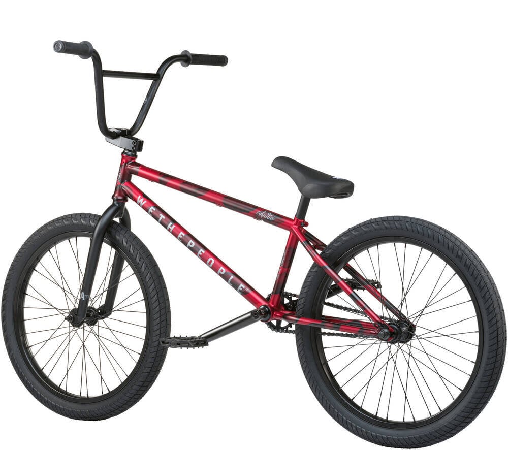 Wethepeople Audio 22" 2021 BMX Freestyle dviratis, raudonas kaina ir informacija | Dviračiai | pigu.lt
