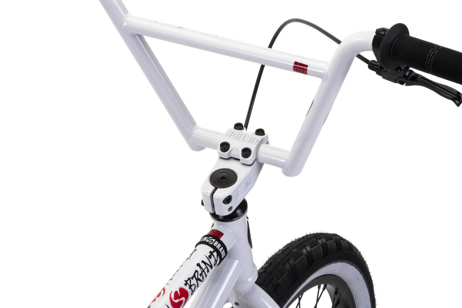 Stolen Overlord 20'' 2022 BMX Freestyle dviratis, Snow Blind White kaina ir informacija | Dviračiai | pigu.lt