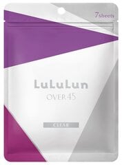 Skaistinamoji ir jauninamoji lakštinė kaukė LuLuLun Over 45 Clear Sheet Mask 7-pack kaina ir informacija | Veido kaukės, paakių kaukės | pigu.lt