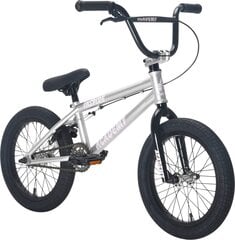 Academy Inspire 16" 2021 BMX Freestyle dviratis, sidabrinis/juodas kaina ir informacija | Dviračiai | pigu.lt