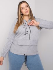 Džemperis moterims, pilkas kaina ir informacija | Džemperiai moterims | pigu.lt
