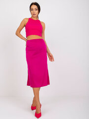 Женская юбка А-силуэта цвета фуксии цена и информация | Юбки | pigu.lt