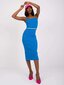 Suknelė moterims Variant 63916, mėlyna kaina ir informacija | Suknelės | pigu.lt