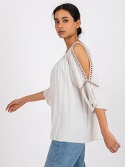 Женская блуза на каждый день, светло-бежевая цена и информация | Женские блузки, рубашки | pigu.lt