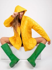 Женская демисезонная куртка, темно-желтая  цена и информация | Женские куртки | pigu.lt