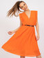 Suknelė moterims, oranžinė цена и информация | Suknelės | pigu.lt