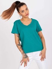hierro mayflies хлопковая зеленая женская футболка цена и информация | Футболка женская | pigu.lt
