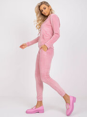 Женский спортивный костюм, розовый цена и информация | Спортивная одежда для женщин | pigu.lt