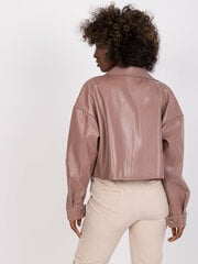 Укороченная пуховая куртка для женщин, розовая цена и информация | Женские куртки | pigu.lt