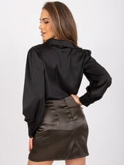 Черная блузка цена и информация | Женские футболки | pigu.lt