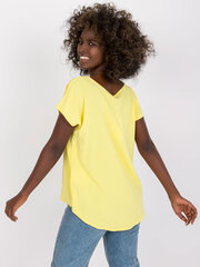 Женская ярко-желтая повседневная блуза цена и информация | Женские блузки, рубашки | pigu.lt