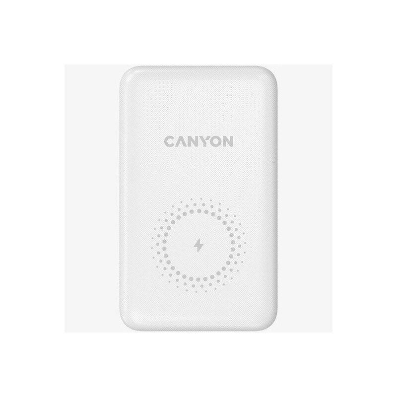 Canyon Magnetic Wireless PB-1001 10000 mAh kaina ir informacija | Atsarginiai maitinimo šaltiniai (power bank) | pigu.lt