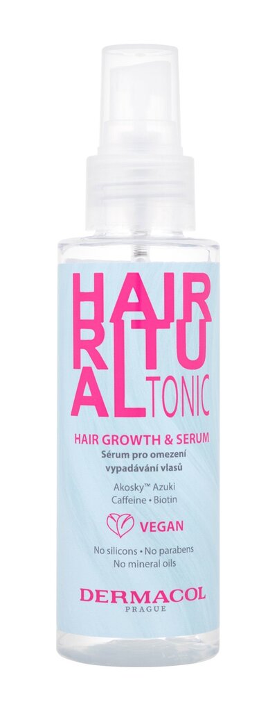 Plaukų serumas Dermacol Hair Ritual serum, 100 ml kaina ir informacija | Priemonės plaukų stiprinimui | pigu.lt