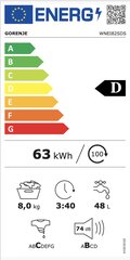 Gorenje WNEI82SDS цена и информация | Стиральные машины | pigu.lt