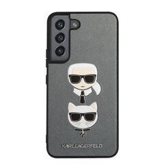 Karl Lagerfeld Saffiano K&C Heads чехол для Samsung Galaxy S22 черный цена и информация | Чехлы для телефонов | pigu.lt