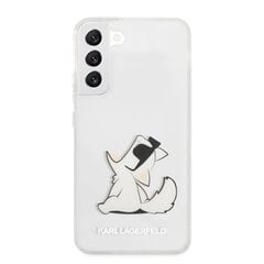 Karl Lagerfeld PC/TPU Choupette Eat чехол для Samsung Galaxy S22+ прозрачный цена и информация | Чехлы для телефонов | pigu.lt