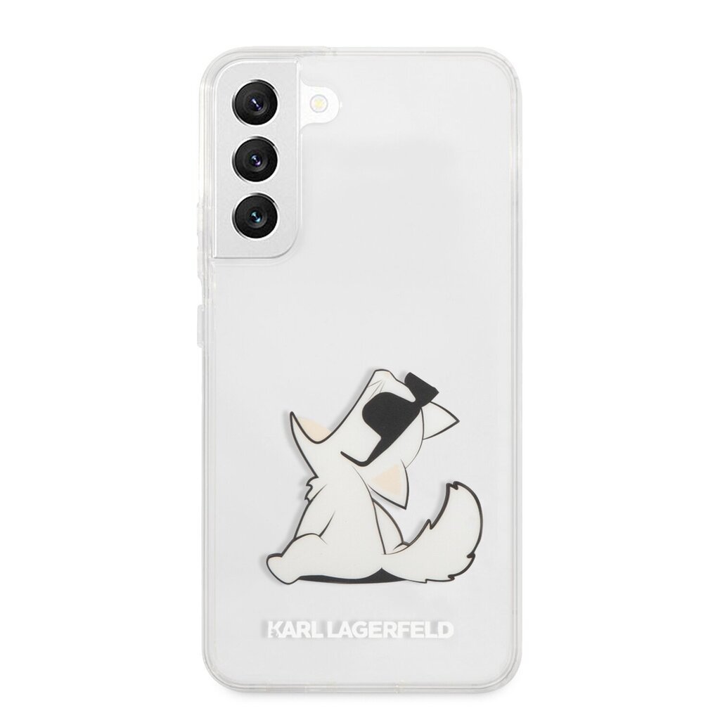 Karl Lagerfeld PC/TPU Choupette Eat чехол для Samsung Galaxy S22+  прозрачный цена | pigu.lt