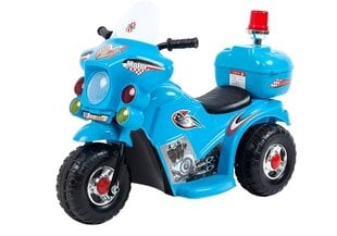 Vaikiškas elektrinis motociklas, mėlynas kaina ir informacija | Elektromobiliai vaikams | pigu.lt